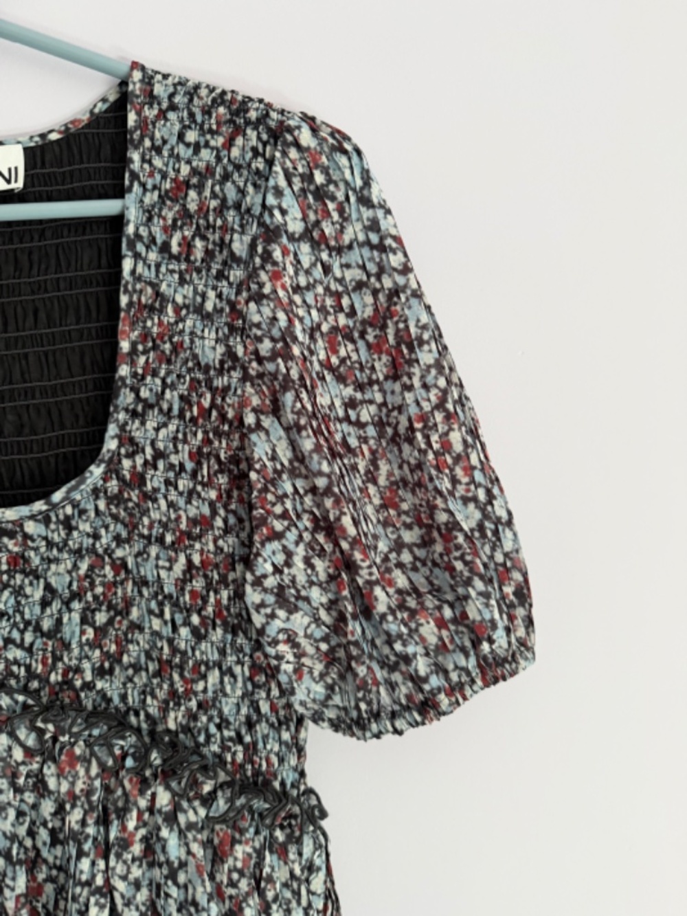 GANNI Ruffle Dress - Picture 4 of 5